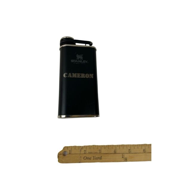 Stanley black flask screw top "Cameron" - Picture 1 of 6